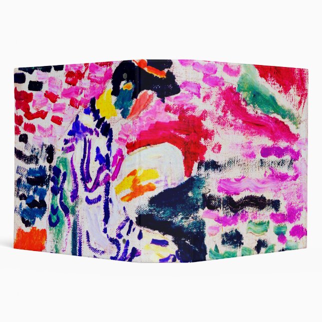 Japanese Woman beside the Water, Matisse 3 Ring Binder (Background)