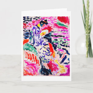 Japanese Woman beside the Water, Matisse Card