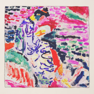 Japanese Woman beside the Water, Matisse Scarf