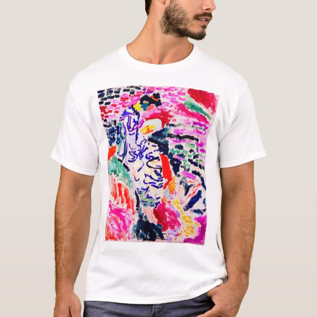 Japanese Woman beside the Water, Matisse T-Shirt (Front)