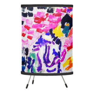 Japanese Woman beside the Water, Matisse Tripod Lamp