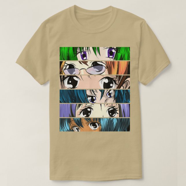 Japanese Women Kawaii Anime Otaku Japan Girl Manga T-Shirt (Design Front)