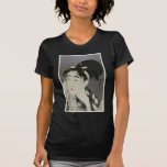 Japanese Women Wiping Her Face T-shirt at Zazzle