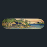 Japanese Woodblock: Enoshima in Sagami Province Skateboard<br><div class="desc">This Japanese woodblock print depicts Enoshima in the Sagami province.</div>
