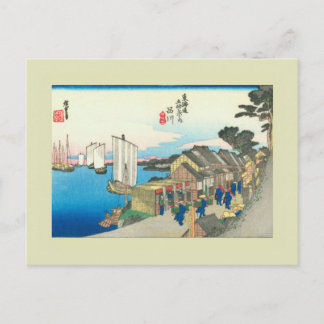 Japanese Woodblock Postcard
