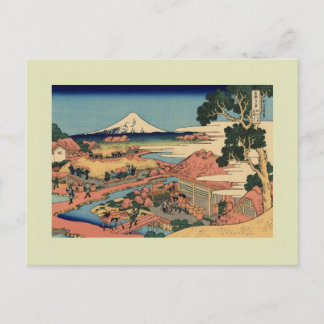 Japanese Woodblock Postcard