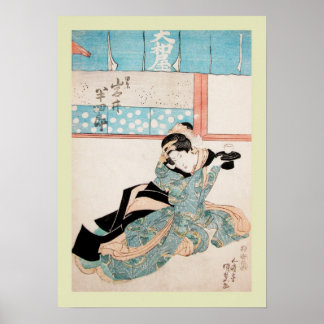 Japanese Woodblock Poster