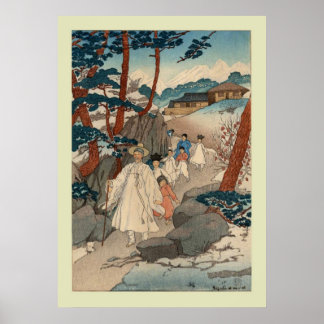Japanese Woodblock Poster