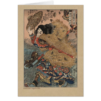 Japanese Woodcut by Kuniyoshi Utagawa