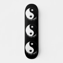Japanese yin-yang skateboard