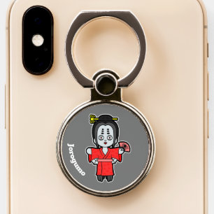Japanese Yokai Jorogumo Phone Ring Stand
