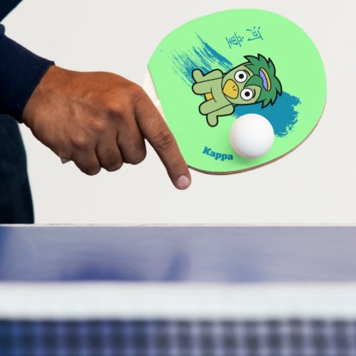 Japanese Yokai Kappa Ping_Pong Paddle