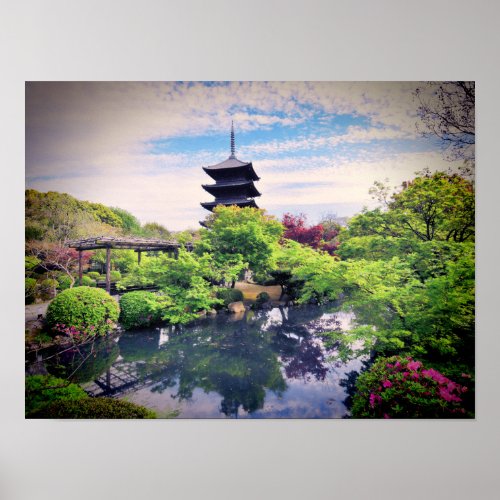 Japanese Zen Garden Poster