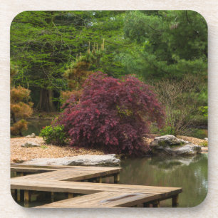 Japanese Zig Zag Bridge Drink Coaster