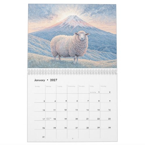 Japanese Zodiac Animals – Pastel Fine Art Calendar