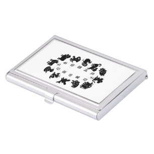 Japanese Zodiac Business Card Case