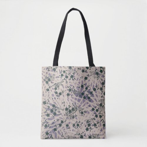 Japanese Zuan Hyakushu Tote Bag | Meiji Era Bamboo