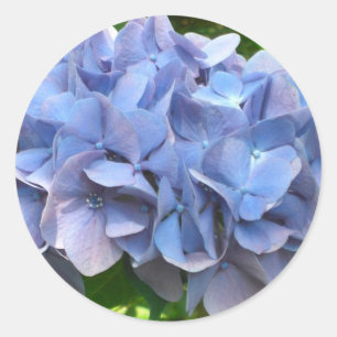 japanflower classic round sticker