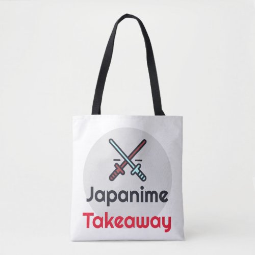 Japanime Takeaway Anime Desig Tote Bag