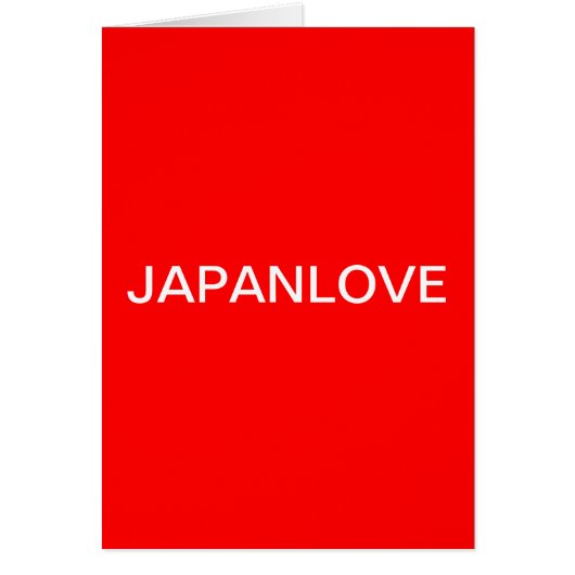 JAPANLOVE CARDS (Front)
