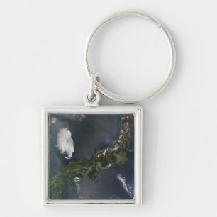 Japan's main island, Honshu Keychain
