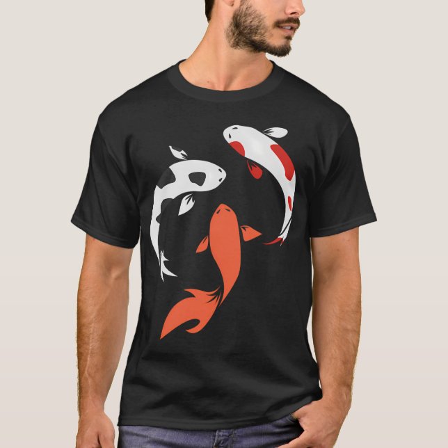 Japonese Fish Color T-Shirt (Front)