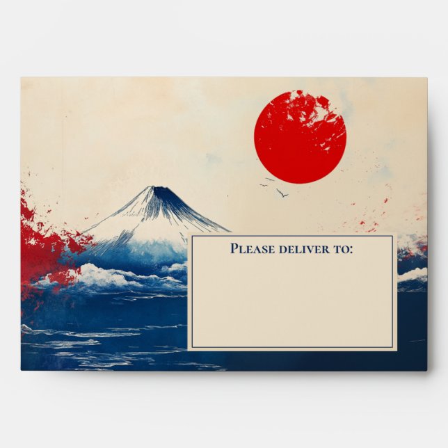 Japonesque Harmony with Fuji Envelope (Front)