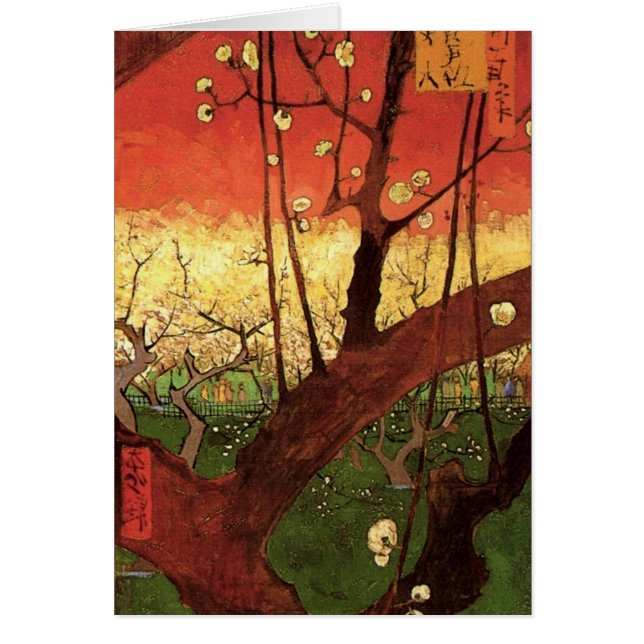 Japonism: Flowering Plum Tree by Vincent van Gogh (Front)
