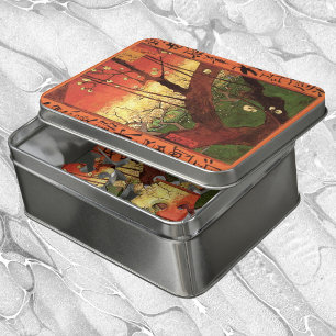 Japonism: Flowering Plum Tree by Vincent van Gogh Jigsaw Puzzle