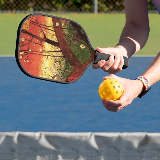 Japonism: Flowering Plum Tree by Vincent van Gogh Pickleball Paddle (Insitu)