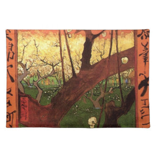 Japonism: Flowering Plum Tree by Vincent van Gogh Placemat