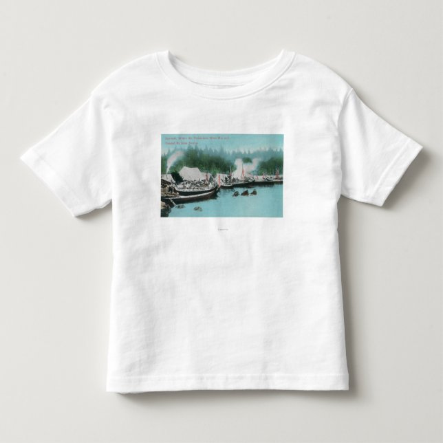 Japonski Island - Potlatchers & Sitka Natives Toddler T-shirt (Front)