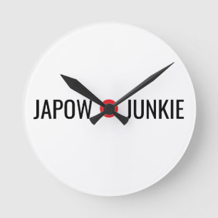 Japow Junkie  Round Clock