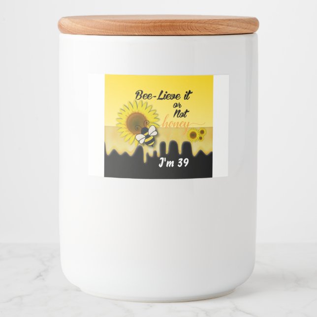 Jar and Food Container Labels (Front)