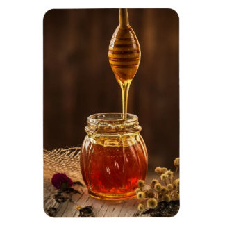 Jar of Honey Flexible Photo Magnet