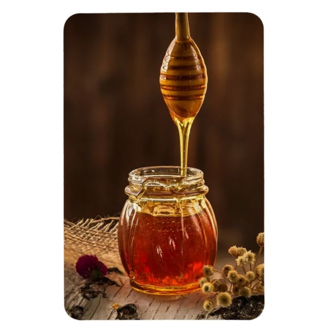 Jar of Honey Flexible Photo Magnet (Vertical)