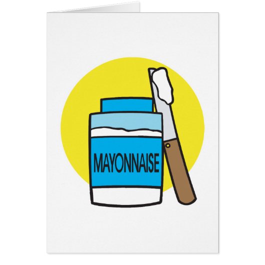 jar of mayonnaise cards (Front)