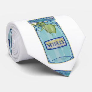 Jar Of Spiders Neck Tie