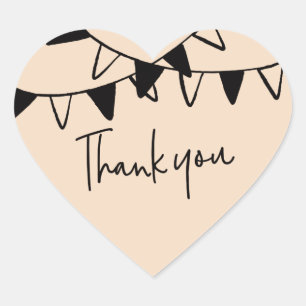 Jar / Spice Thank You Blank Sticker Label X