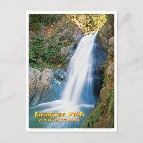 Jarabacoa Falls Dominicana Postcard