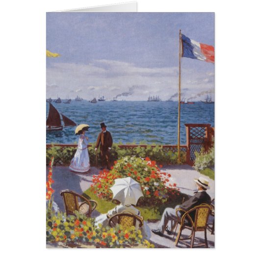 Jardin a Sainte-Adresse by Claude Monet (Front)