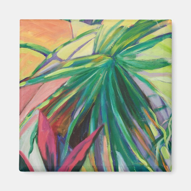 Jardin Abstracto I Magnet (Front)