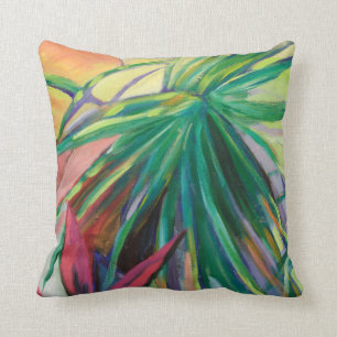 Jardin Abstracto I Throw Pillow