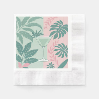 Jardín de Cóctel Napkins