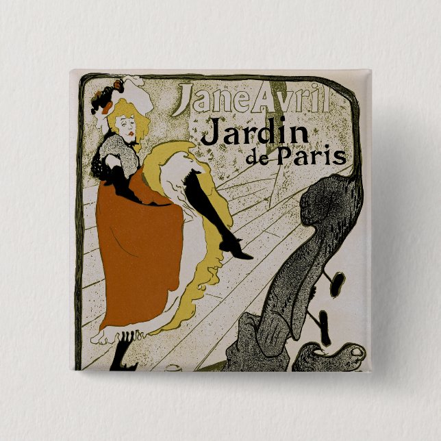 Jardin de Paris Button (Front)