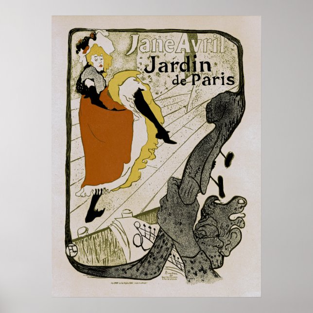 Jardin de Paris Poster (Front)