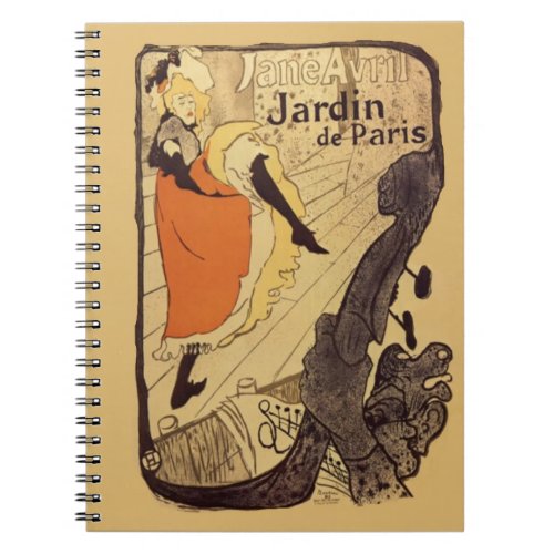 Jardin de Paris _ Toulouse_Lautrec Notebook