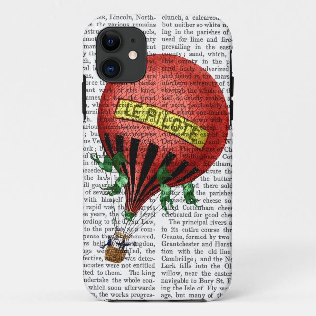 Jardin De Tuileries Hot Air Balloon Case-Mate iPhone Case (Back)