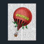 Jardin De Tuileries Hot Air Balloon Postcard<br><div class="desc">Transportation & Travel</div>