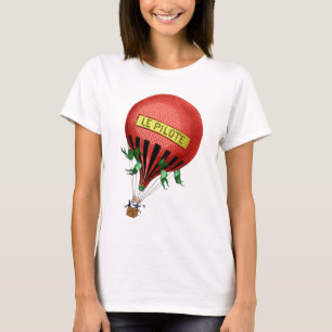 Jardin De Tuileries Hot Air Balloon T-Shirt